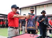 Forkopimda Sultra Adu Tembak, Pererat Silaturahmi Lewat Lomba