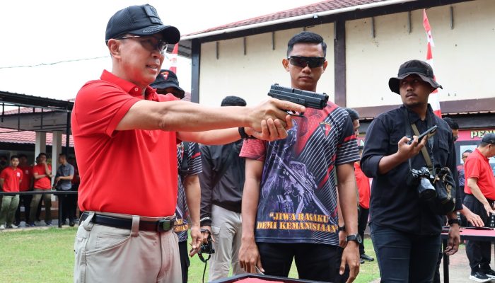 Forkopimda Sultra Adu Tembak, Pererat Silaturahmi Lewat Lomba
