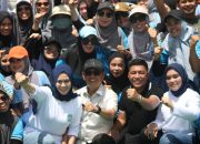 Ibu-ibu Kolaka Guncang Halaman Kantor Bupati, Semarakkan HUT RI ke-80 Lewat Senam Beramal