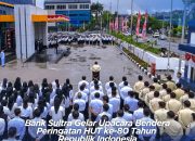 Bank Sultra Beri Penghargaan Khusus, Satpam dan Petugas Kebersihan Jadi Pasukan Pengibar Bendera Pusaka