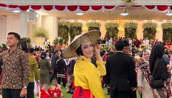 Tampil di Depan Presiden, Diva Ayu Harlyan Sari Bawa Kebanggaan Sultra