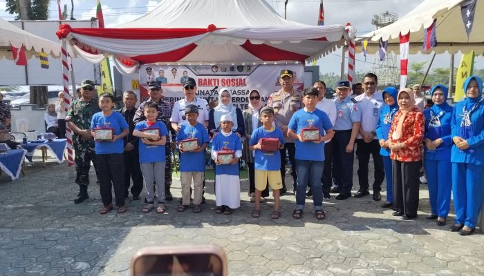 Lanal Kendari: Bakti Sosial Khitanan Massal Wujud Sinergi dengan Pemerintah Sultra