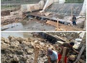 Proyek Bendungan Rp1,3 Miliar Roboh, Petani Bombana Gigit Jari