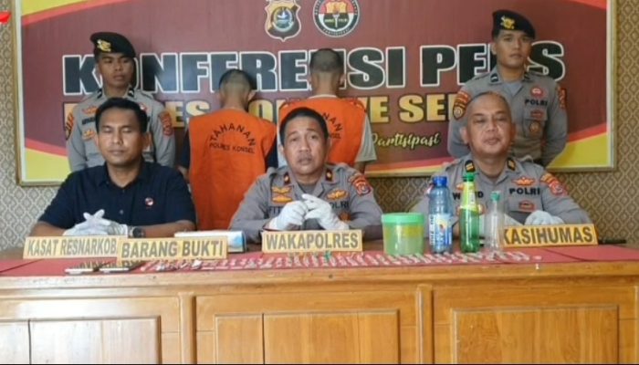 Polres Konsel Ringkus Dua Pelajar Pengedar Sabu, Amankan 48 Gram Narkotika
