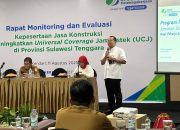 Kepatuhan Jaminan Sosial Pekerja Konstruksi di Sultra Rendah, Disnaker dan BPJS Gelar Monev