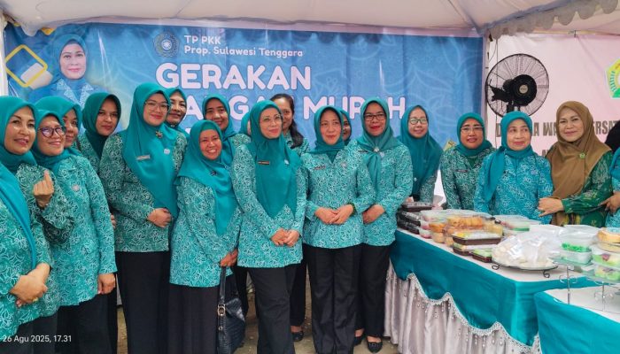 PKK Sultra Aktif Berpartisipasi di GPM, Dorong Peningkatan Ekonomi Mikro Keluarga