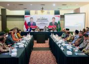 Rakor di Maluku Utara, Menteri Nusron Tekankan Pentingnya Dukungan Pemda dalam Pembuatan Sertipikat Tanah