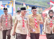 Asrun Lio Lantik Pengurus Pramuka Baubau, Tegaskan Komitmen Perekat Bangsa