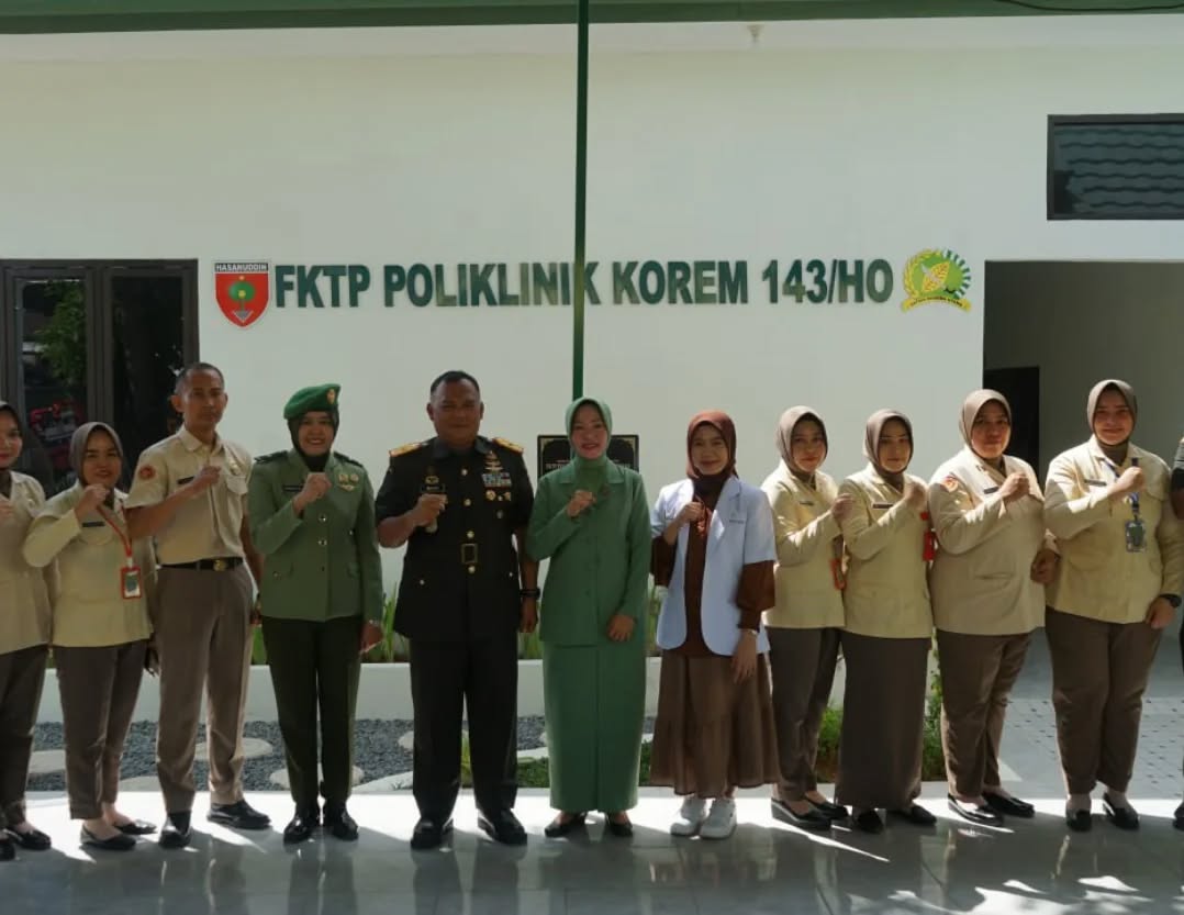 Komandan Korem 143/Halu Oleo, Brigadir Jenderal TNI R. Wahyu Sugiarto