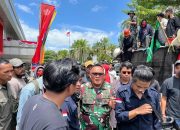 Turun Langsung di Tengah Massa, Danrem 143/HO Pastikan Demokrasi Berjalan Tertib