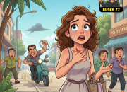 WNA Prancis Jadi Korban Begal di Kendari, Kalung Dirampas Hingga Leher Luka