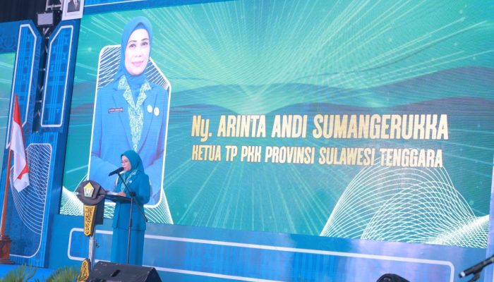 Sultra Perkuat Peran Sentral PKK, Arinta Andi Sumangerukka Tegaskan Komitmen Dukung Asta Cita