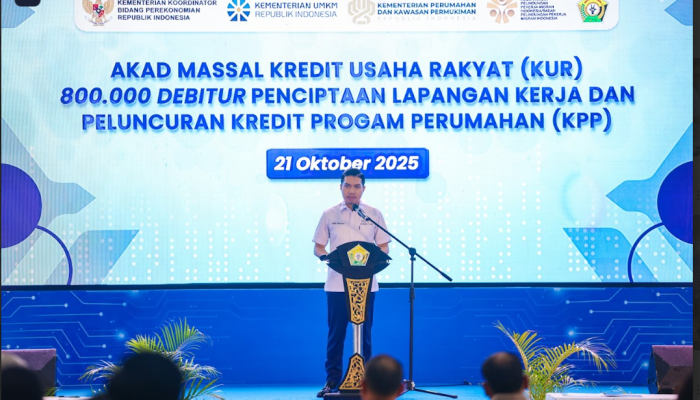 Bank Sultra Jadi Sponsor Utama Akad Massal KUR 800.000 Debitur, Salurkan Kredit ke 500 UMKM