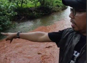 PT Vale Dipertanyakan: Kenapa Air Limbah Merah Dibiarkan Mengalir ke Sungai Sumber Air Warga?