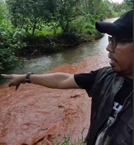 sungai Huko-Huko tercemar