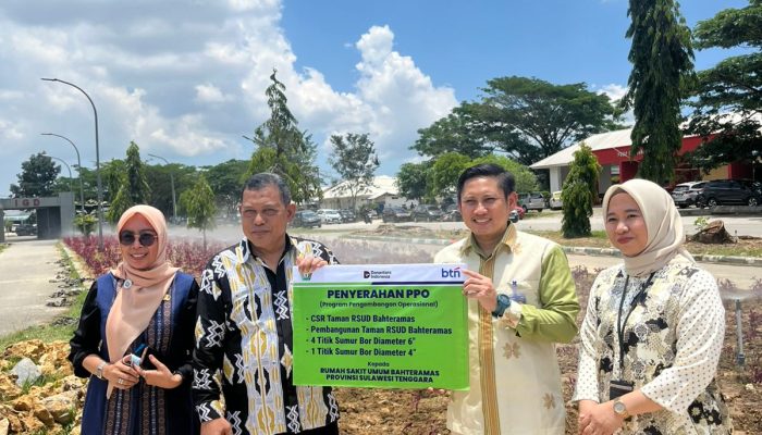 Bank BTN Kendari Serahkan Bantuan Sumur Bor untuk RSUD Bahteramas Sultra
