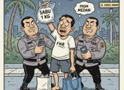 Polresta Kendari Gagalkan Peredaran Sabu 1 Kg Jaringan Medan-Sulawesi