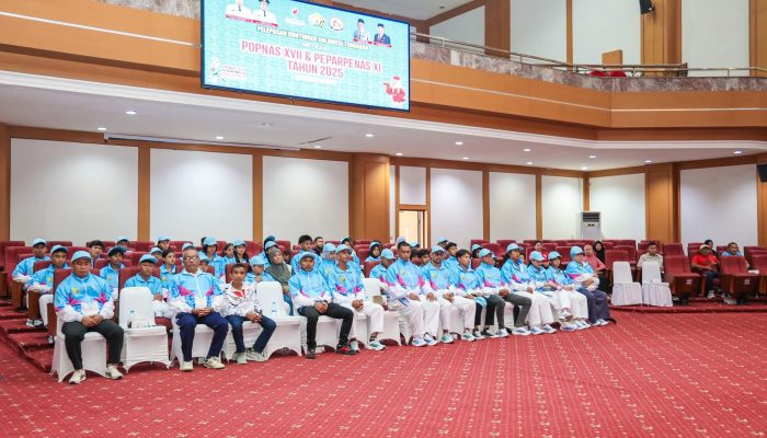 Gubernur Sultra Lepas Kontingen Popnas-Peparpenas: Bawa Harapan, Pulanglah dengan Kebanggaan