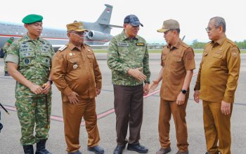 kunjungan kerja Menhan Sjafrie Sjamsoeddin