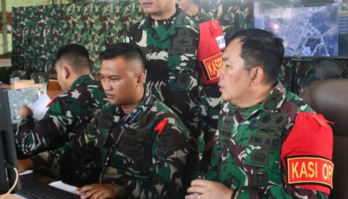 Korem 143/HO Gelar Latihan Posko I, Matangkan Kesiapan Hadapi Bencana Alam