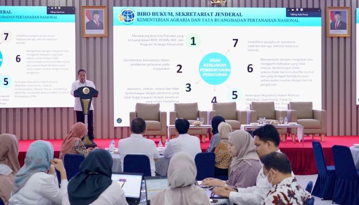 Rancang Regulasi yang Berpihak pada Rakyat Kecil, Kementerian ATR/BPN Tingkatkan Kompetensi SDM dalam Penyusunan Peraturan