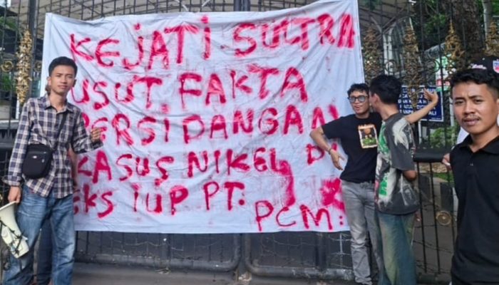 Pemilik PT PCM Disebut Dalang Korupsi Tambang Kolut, Mahasiswa Gelar Aksi di Jakarta.