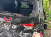 Mobil Dinas Wuling Terguling di Muna, Satu Tewas dan Dua Luka-luka