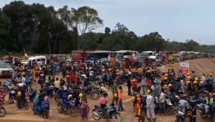 Ratusan Hektare Sawah Terendam, Petani Kolaka Geruduk Kawasan Industri IPIP