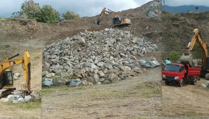 Proyek Bypass Rumbia Diduga Gunakan Material Tambang Tak Berizin