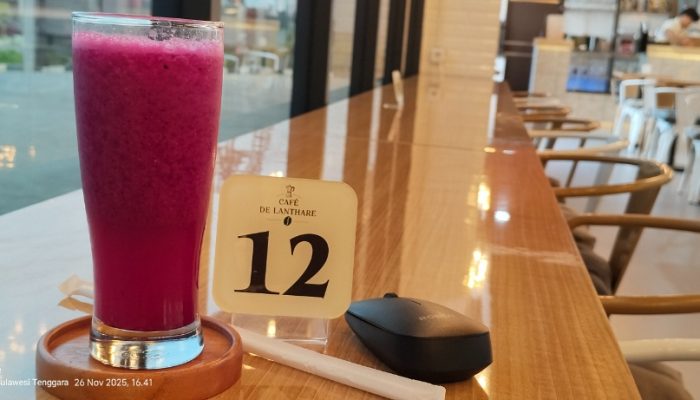 Vibes Estetik Abis di Café De Lanthare Kendari, The Next Level Nongki!