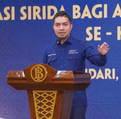 Direktur Utama Bank Sultra, Andri Permana Diputra Abubakar