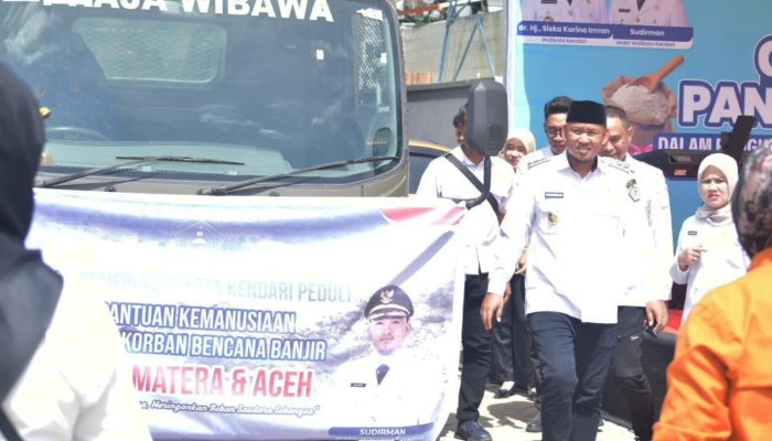 Di Bawah Komando Sudirman, Pemkot Kendari Tunjukkan Empati Tinggi ke Korban Banjir Nasional