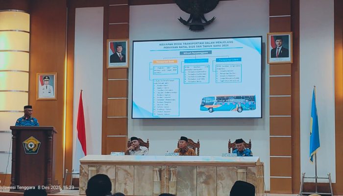 Sorotan Gubernur ASR ke Kadis Perhubungan Sultra Rajulan, Audit Ketat Keselamatan Pelayaran dan Angkutan ODOL!