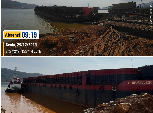 Pengapalan Nikel Ilegal di IUP PT Bososi Berlanjut