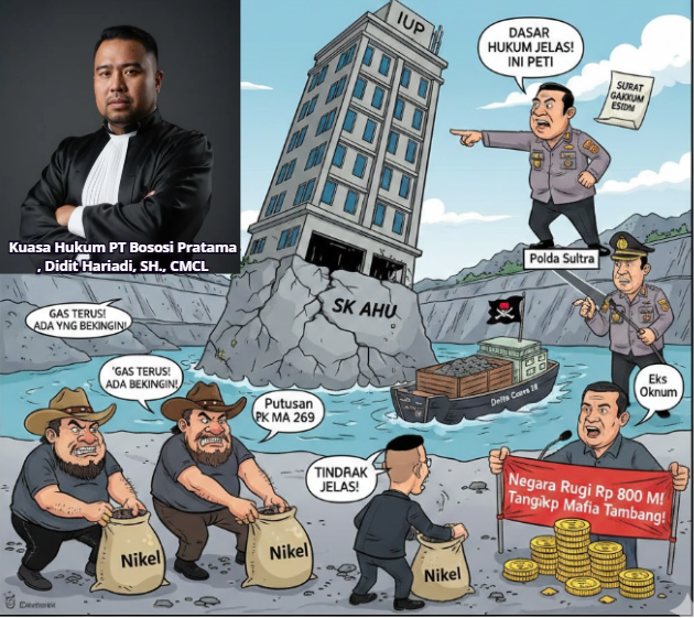 Didit Hariadi SH, PT Bososi Pratama,