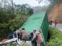 kecelakaan lalingato koltim