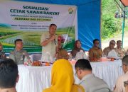 Program Cetak Sawah Rakyat, Prof Muhammad Taufik Serahkan Alsintan di Butur