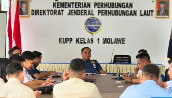 UPP Kelas I Molawe Pastikan Layanan Pengguna Jasa Bebas Pungli dan Transparan