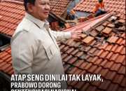 Apa Itu Gentengisasi? Program Baru Presiden Prabowo Ganti Seng Jadi Genteng