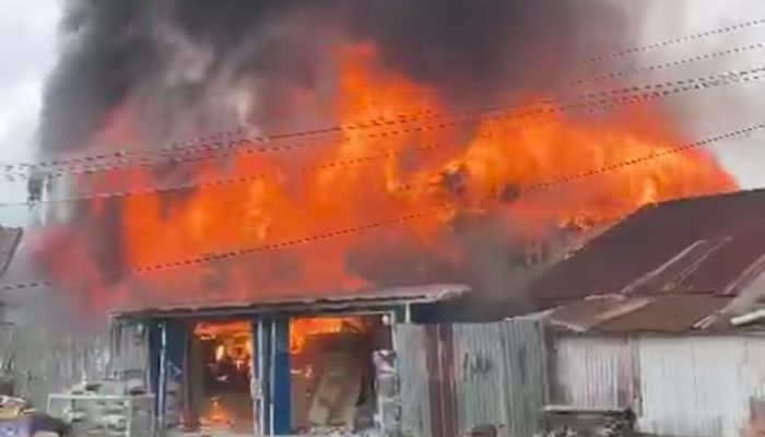 Kios dan Rumah di Kendari Terbakar, Ini Kronologi Lengkapnya