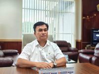 Kepala Dinas Perumahan Rakyat, Kawasan Permukiman, dan Pertanahan Sultra, Martin Efendi Patulak