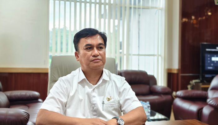 Kepala Dinas Perumahan Rakyat, Kawasan Permukiman, dan Pertanahan Sultra, Martin Efendi Patulak