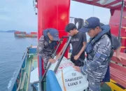 TNI AL Amankan TB Samudera Luas 8 dan BG Indonesia Jaya Terlibat Dugaan Aktivitas Ilegal di Perairan Sulawesi Tenggara