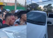 Driver Online Asal Kendari Jadi Korban Diamuk Massa di Makassar,Panik Dikira Dikejar Debt Collector