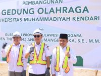UM Kendari, Gubernur Sultra Andi Sumangerukka