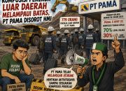 Komposisi Pekerja Luar Daerah Melampaui Batas, PT PAMA Disorot HMI
