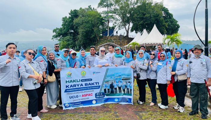 Dukung UCLG ASPAC 2026, HAKLI Sultra Gelar Aksi Bersih Sampah di Papalimba Beach