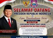 Warga Buton Utara Heboh Poster Kunjungan Presiaden Prabowo Subianto, Bupati: Masih Tunggu Info Kepastiannya