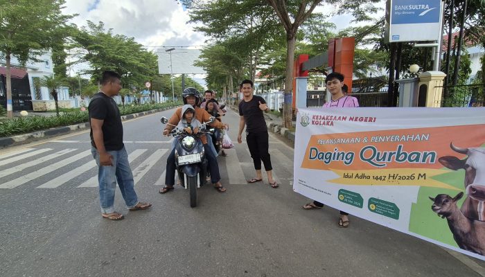 Idul Adha 1447 H, Kejari Kolaka Sembelih 8 Sapi dan 2 Kambing untuk Warga Kurang Mampu
