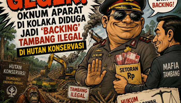 Geger! Oknum Aparat di Kolaka Diduga Jadi ‘Backing’ Tambang Ilegal di Hutan Konservasi